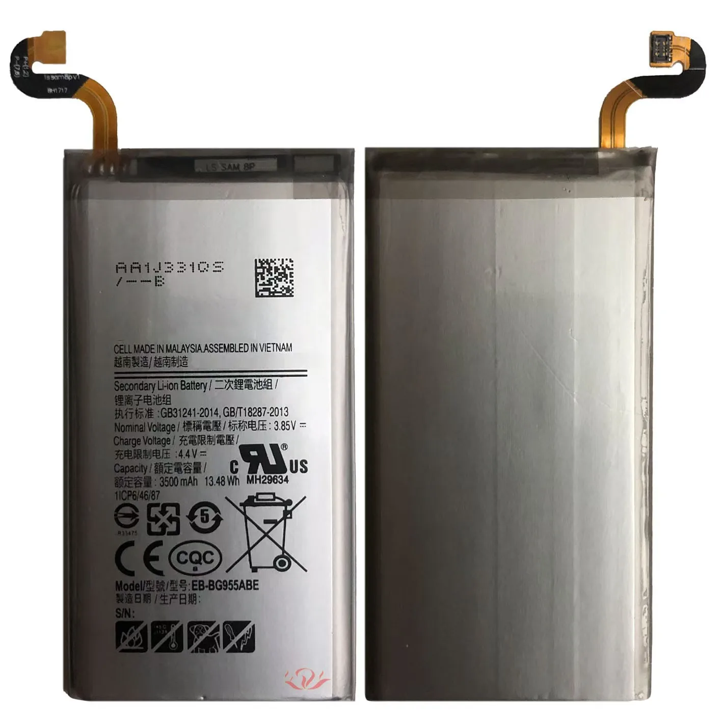 For Samsung S8plus Original Battery, EB-BG955ABE Battery Replacement, Free Tools, Repair Parts