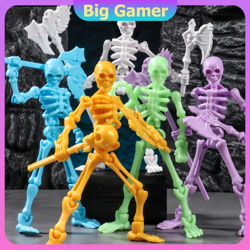 

3d анатомическая модель скелета, шарнирный сборочный комплект «сделай сам», украшение для медицинских наук и коллекционный готический ужас