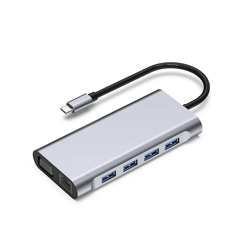 USB C HUB Type  to HDTV-compatible Adapter 11 in 1   Splitter for  Pro   type c docking station  hub usb