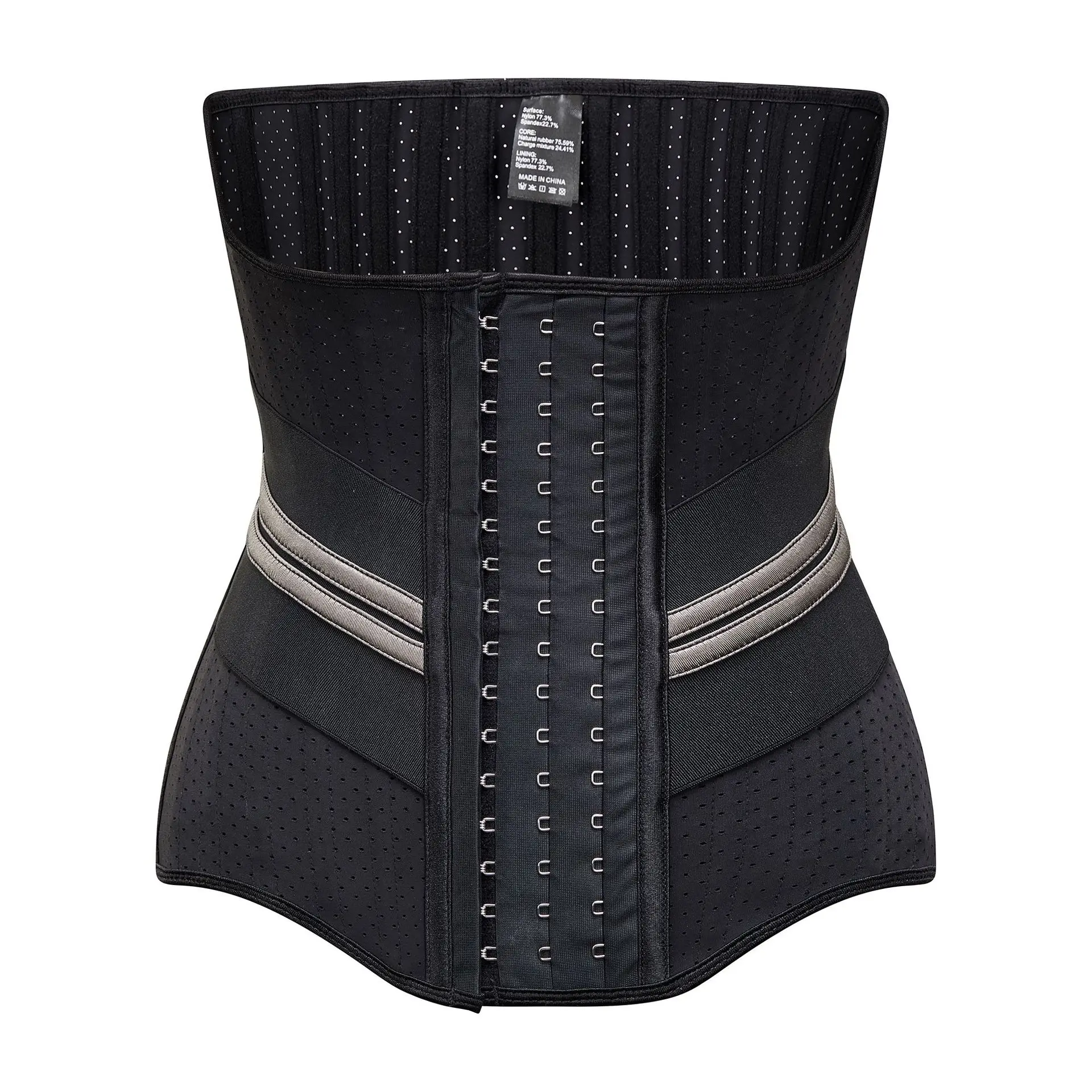 Damski satynowy gorset w stylu vintage pod biustem Victoria Corset, gorset bielizna urządzenie do modelowania sylwetki pas wyszczuplające w talii