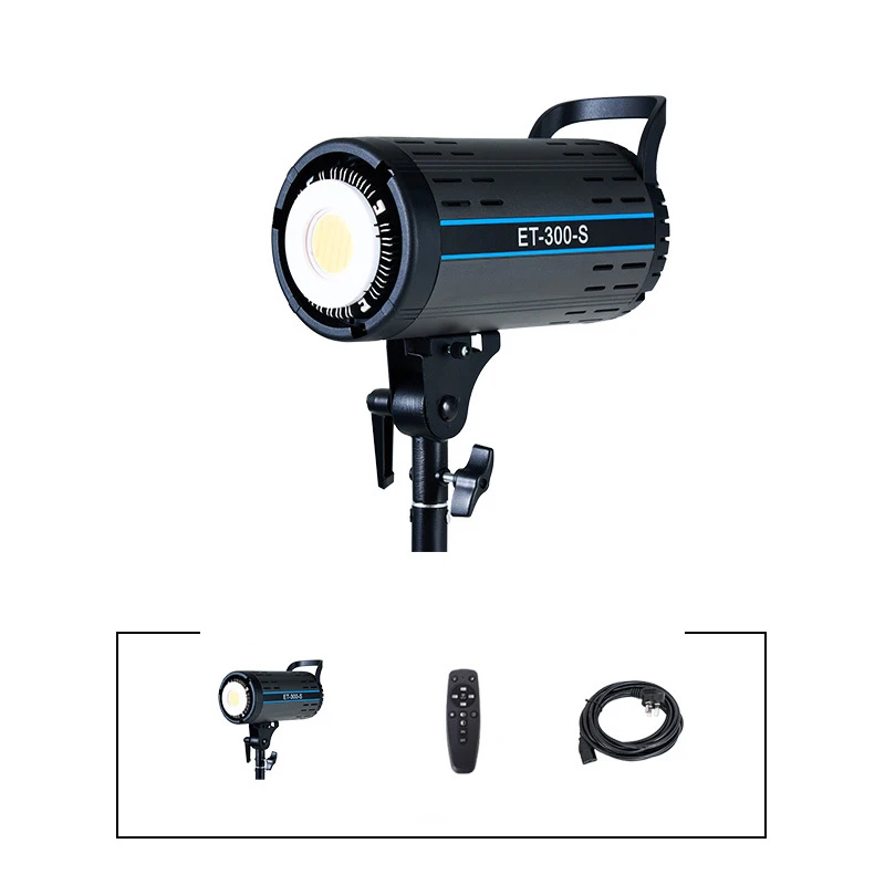 Professional Studio Light 300W High Lumen High Color Rendering Index LED Video Light for Photographic Lighting Wholesale