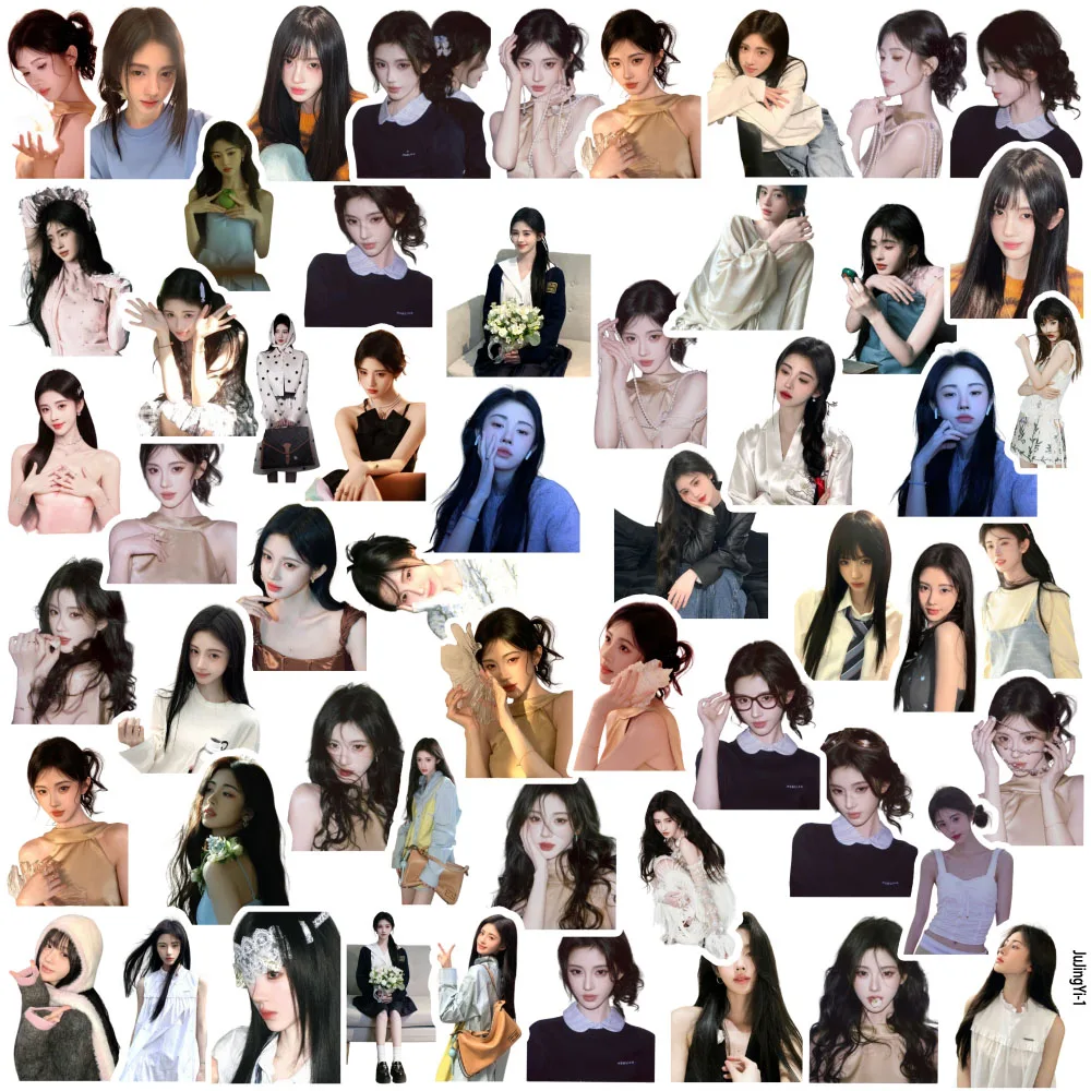 

500Pcs Celebrity Star Waterproof Vinyl Stickers, Anti-Scratch DIY Decals for Notebook Cup Cabinet Daily Decoration