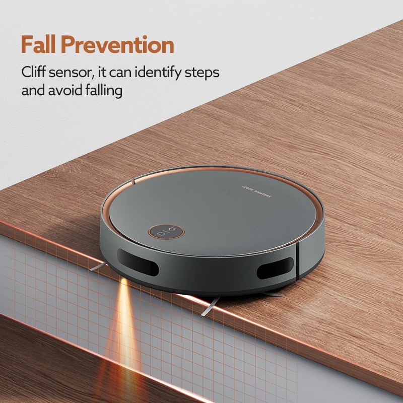 2-in-1 Robot Vacuum Cleaner Self-Charging Robotic Vacuums For Pet Hair Hard Floors Low Pile Carpets