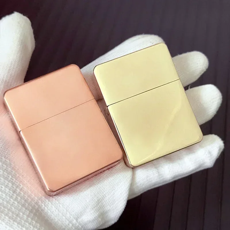 

Красный медный корпус, тяжелая утолщенная топливная зажигалка, креативный шлифовальный круг в стиле ретро, гаджеты для гравировки «сделай сам», для мужчин, коллекционный подарок