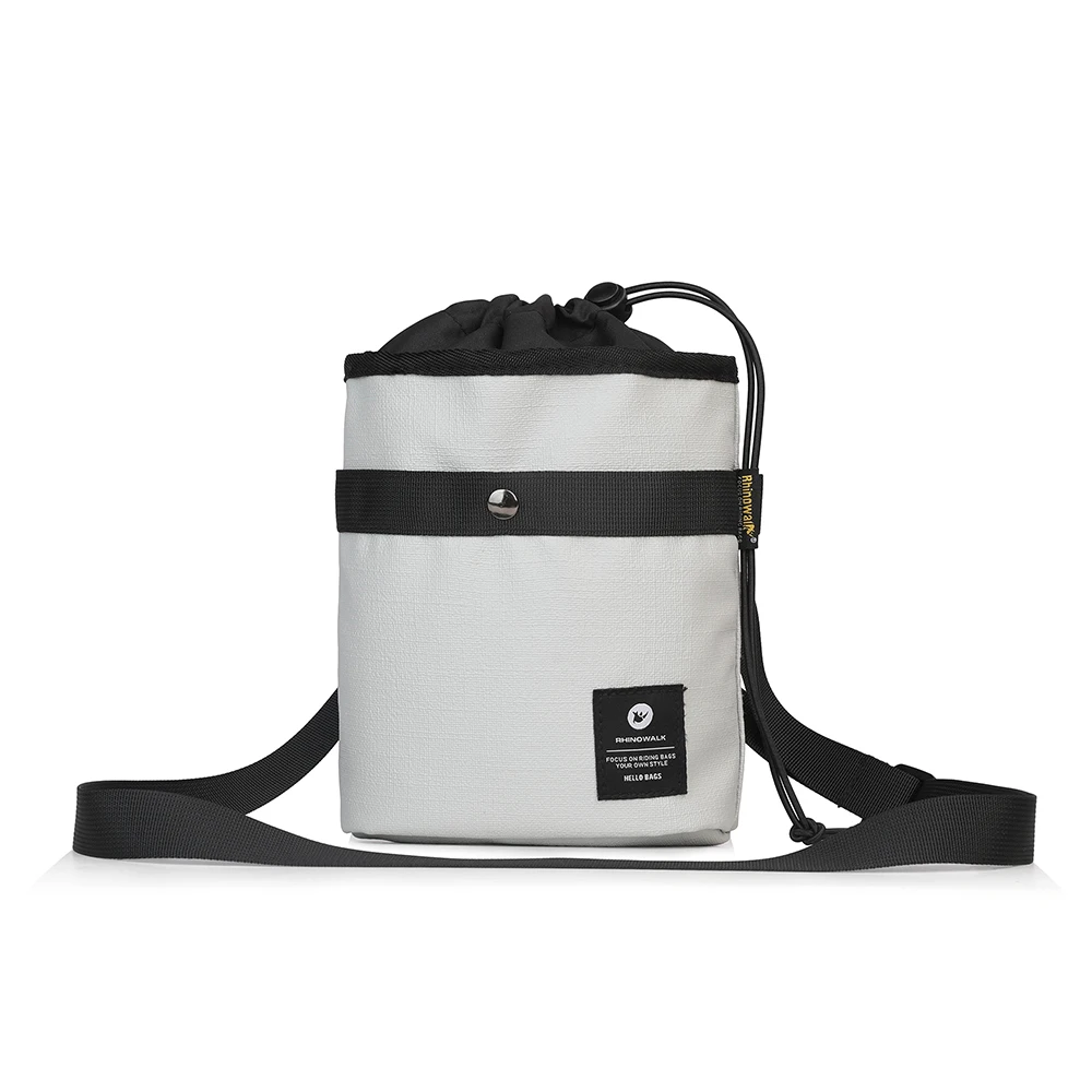 Rhinowalk 2,5 l Fahrrad-Wasserflasche, Morandi Color Fronttasche, Fahrrad-Lenkertasche, Urban Riding Umhängetasche, passend für Brompton