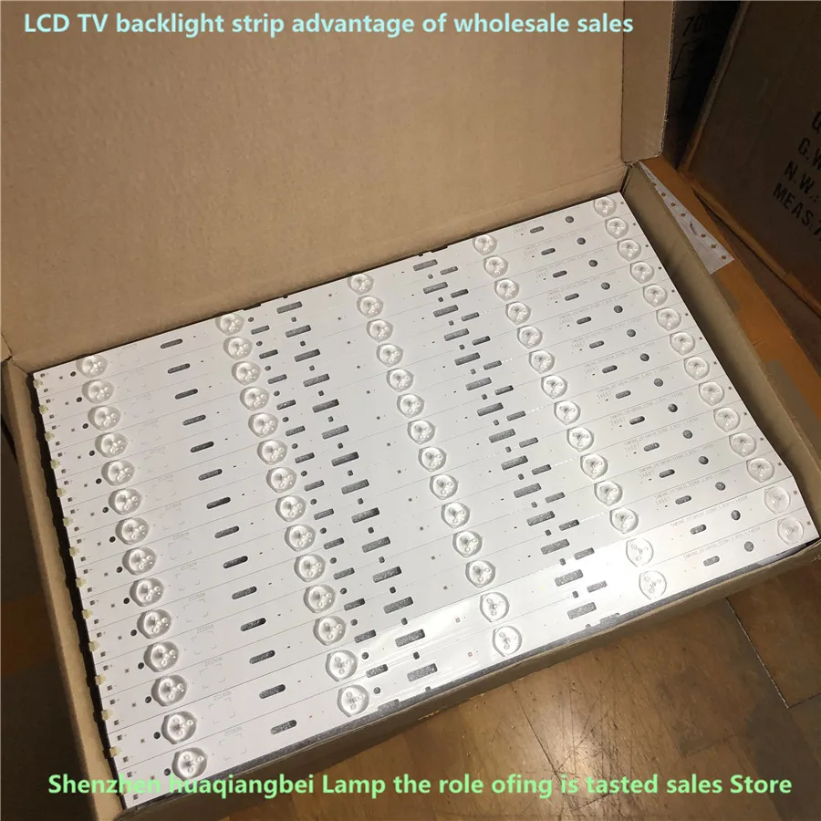 FOR 100% New LED strips for GRUNDIG 40 TV 40VLE525 40VLE525BG LSC400HM09 A02 SAMSUNG 2013ARC40 3228N1 5 REV1.1 image 2