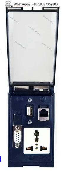 P11110-808 Data communication interface Front panel Machine tool assembly line Combination socket Network port Usb serial port
