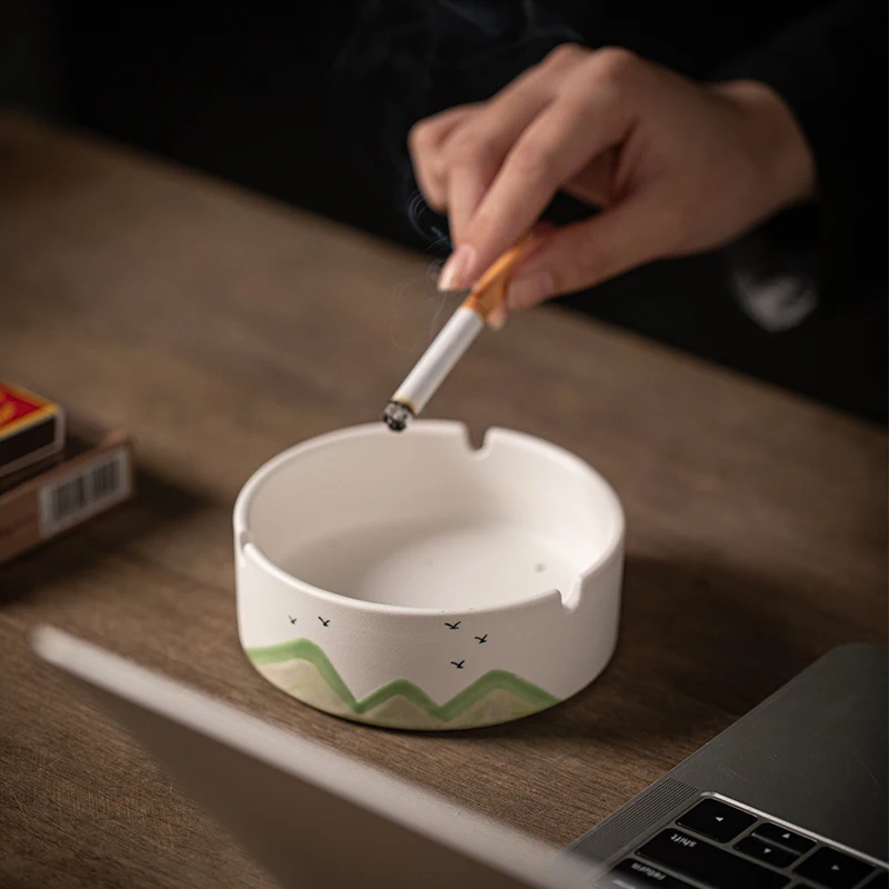 

Home Accessory Simplicity Ashtrays Decoration Fashion Bar Office Homestay Ashtrays Hotel Creative Home & Garden Cenicero Lsyhg