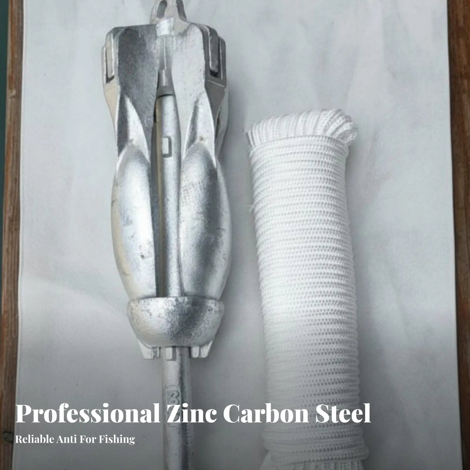 

Оцинкованный складной анкер из углеродистой стали с защитой от ржавчины, устойчивый, компактный для хранения, для владельцев лодок, катеров, для использования в море