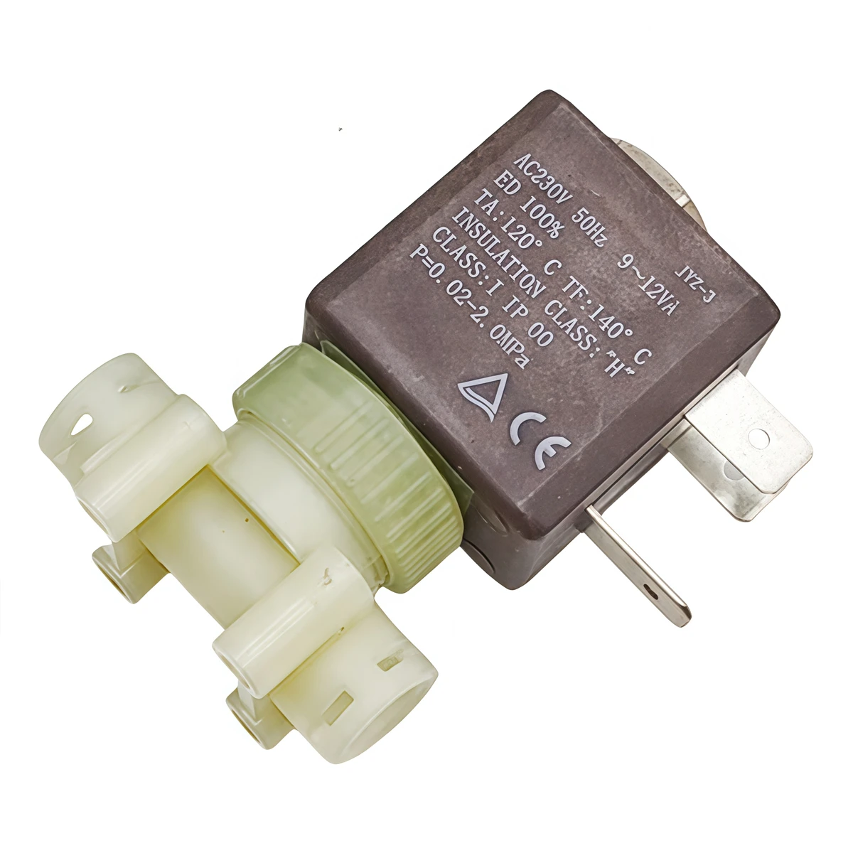Metal Plastic 230V 50Hz Solenoid Valve Two Way Three Way For Coffee Machine Steam Hot Water Repair Part Small Kitchen Appliance