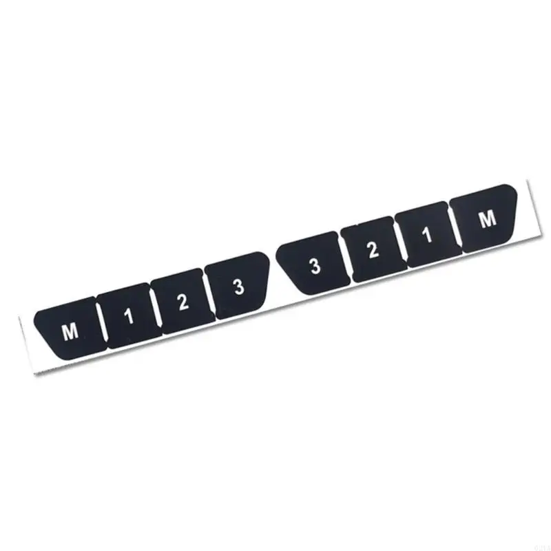   Window Button Repair Decal Sticker for W218 W176 W246 X204 W204 S204 C204 R172