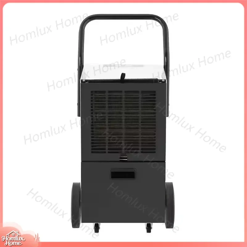 60L D Commercial Industrial Dehumidifier with Wheels for Warehouse Basement Garage Factory Office Portable Heavy Duty