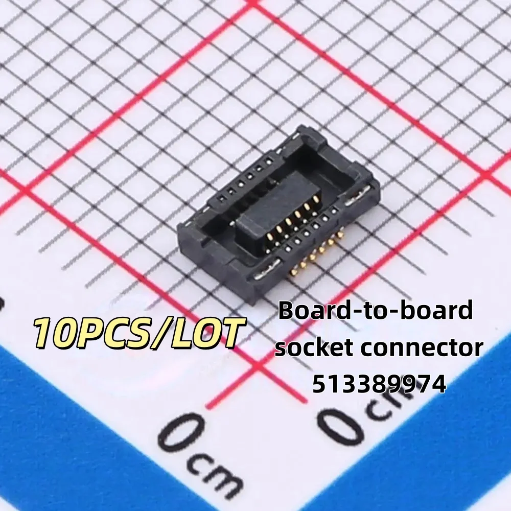 

10 шт./лот 513389974 51338-9974 0513389974 12PIN P = 0,4 мм разъем «плата-плата» новый и оригинальный