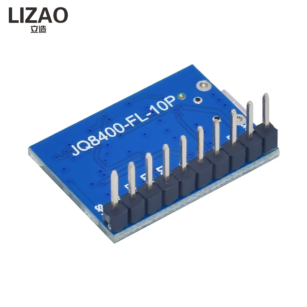 LIZAO JQ8400-FL Sound Module, USB Programmable Motion Activated Recordable MP3 Player Board for Greeting Card DIY