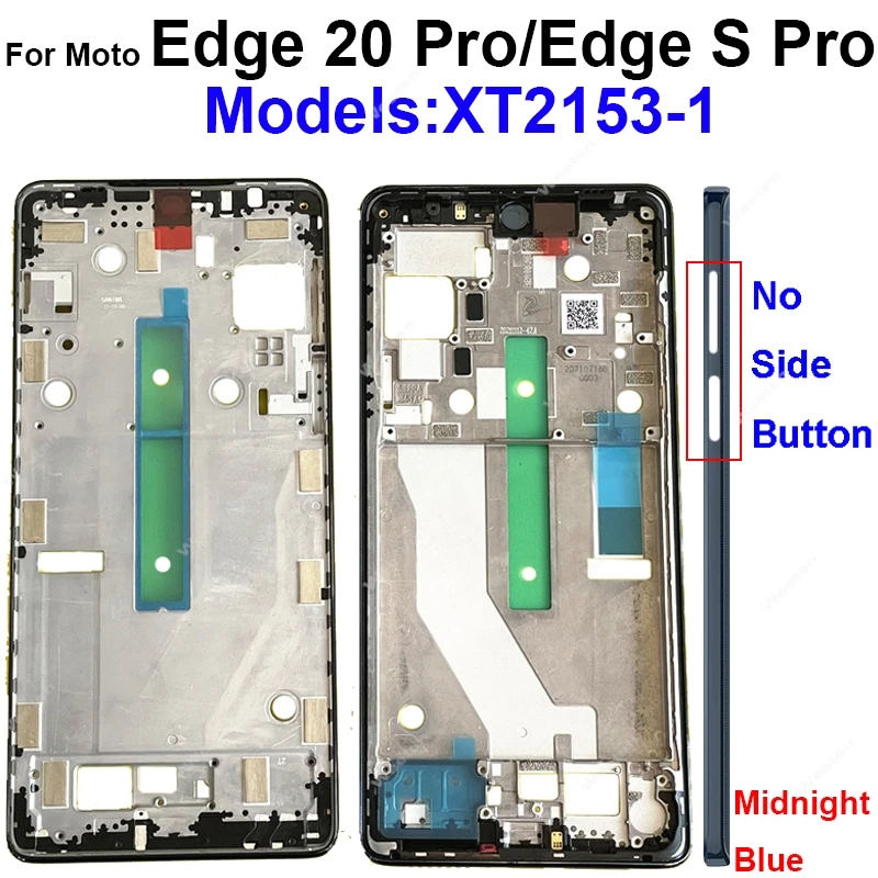 Middle Frame For Motorola Moto Edge Plus Edge S Pro Edge 20 Pro Edge S30 Middle Frame Housing LCD Front Frame Bezel Repair Parts