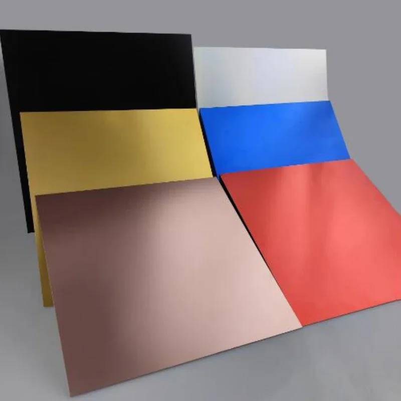 Imagem -02 - Placas de Alumínio Anodizado Gravado a Laser Material de Marcação Folhas de Alumínio 50 52 Liga al em Branco Grosso 05 mm 08 mm 10 mm 15 mm 20 mm Cores