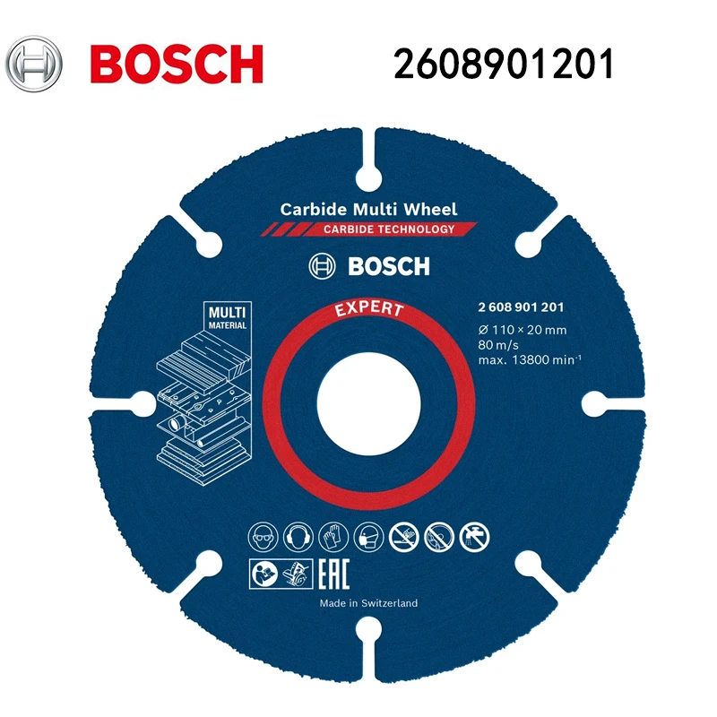 

Bosch 2608901201 Alloy Multi Wheel Cutting Disc Alloy Multi Wheel Multiple Materials