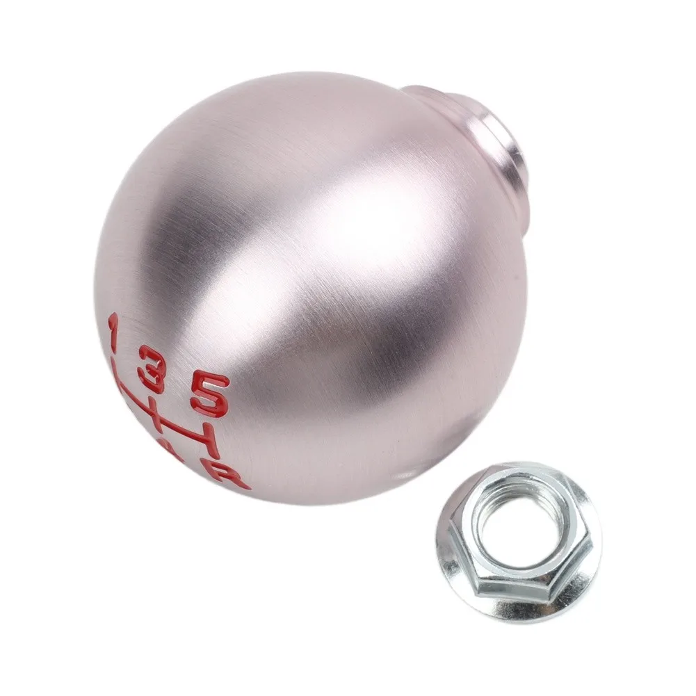 Shift Knob for Honda 5 Speed Manual Transmission Cars with M10x1.5 Thread Pattern for R Type Design in Aluminum Material