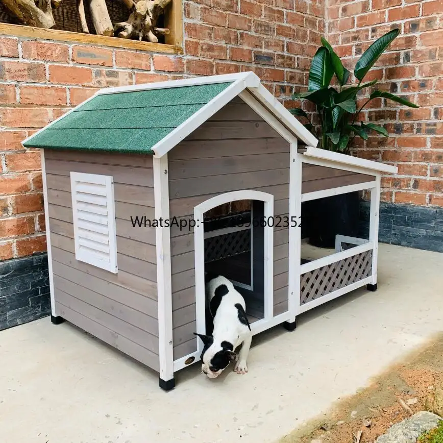 

factory comfortable large dog house wooden dog cage for big size dog