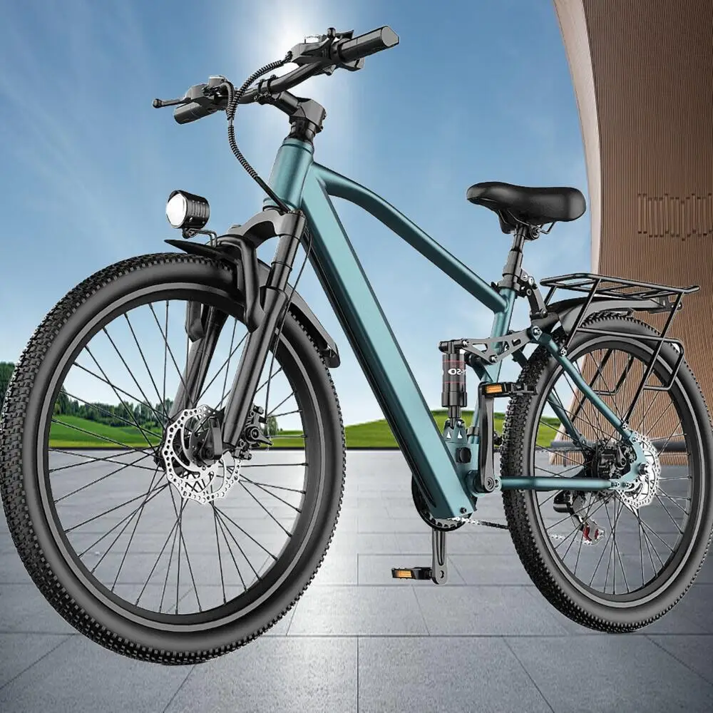 26 "24" دراجات نارية كهربائية دراجة جبلية للبالغين بطارية 36 فولت 374Wh/468Wh ، محرك 500 واط دراجات نارية كهربائية دراجة Ebikes