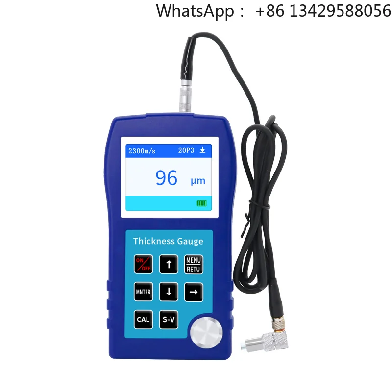 DR200B Ultrasonic Coating Thickness Gauge  for  Wood, plastic, and glass surface coating thickness measurement
