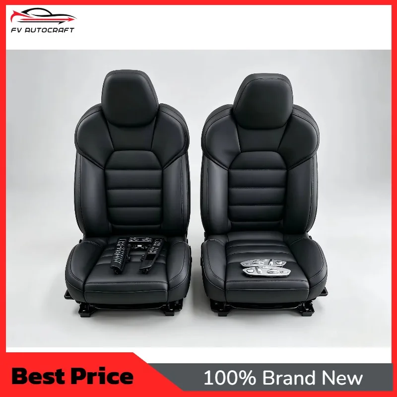【2026】18 Way Adaptive Sport Seat Retrofit Kit For Porsche Macan 95B 2014to2024, Upgrade With Seat Heating Ventilation Memory Fun