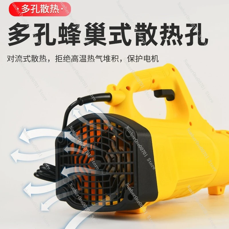 Industrial High Power Blower | for Leaves, Snow, Dust & Debris, Electric Storm Gun