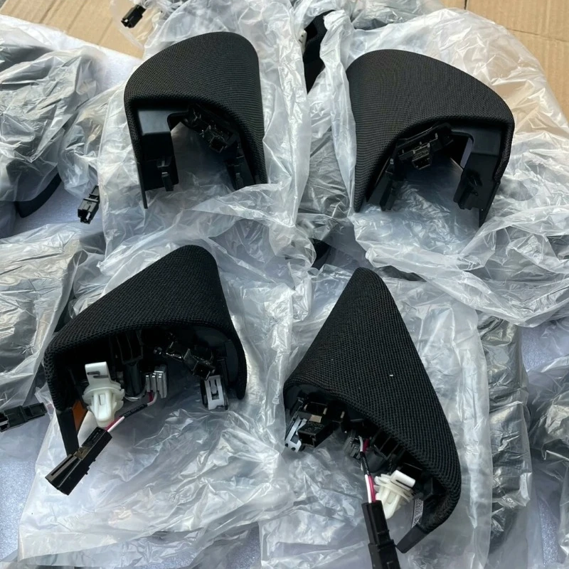 

2025 for Tesla model Y juniper triangle horn cover, rearview mirror triangle horn cover original