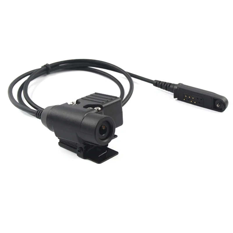 Headset adapter taktische u94 ptt kabel stecker für baofeng UV-9R plus UV-XR BF-A58 BF-9700 GT-3WP tragbare walkie talkie