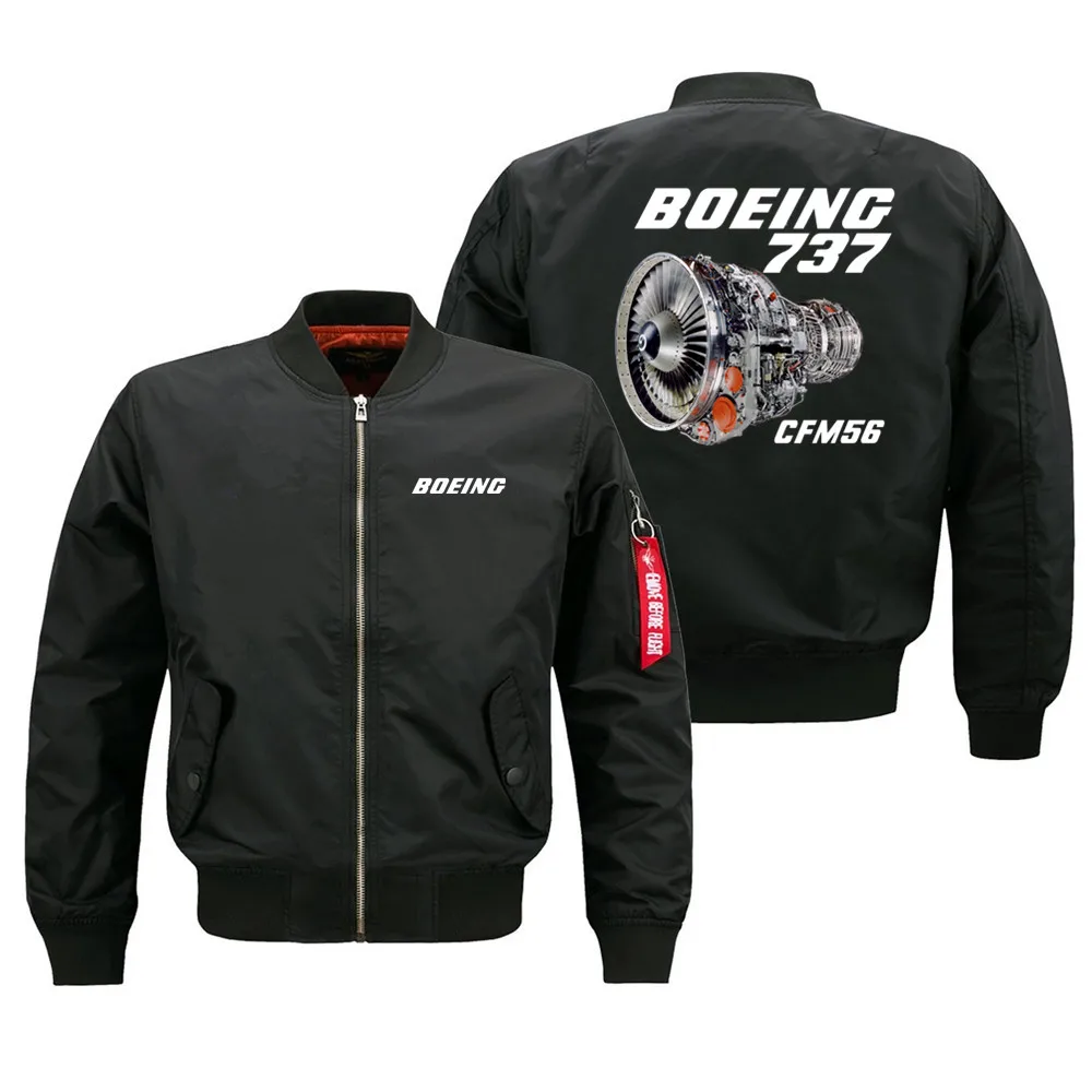 

Tactical Boeing 737 Engine CFM56 Military Outdoor Flight Aviation Pilots Men Ma1 Bomber Jacket Baseball Coats