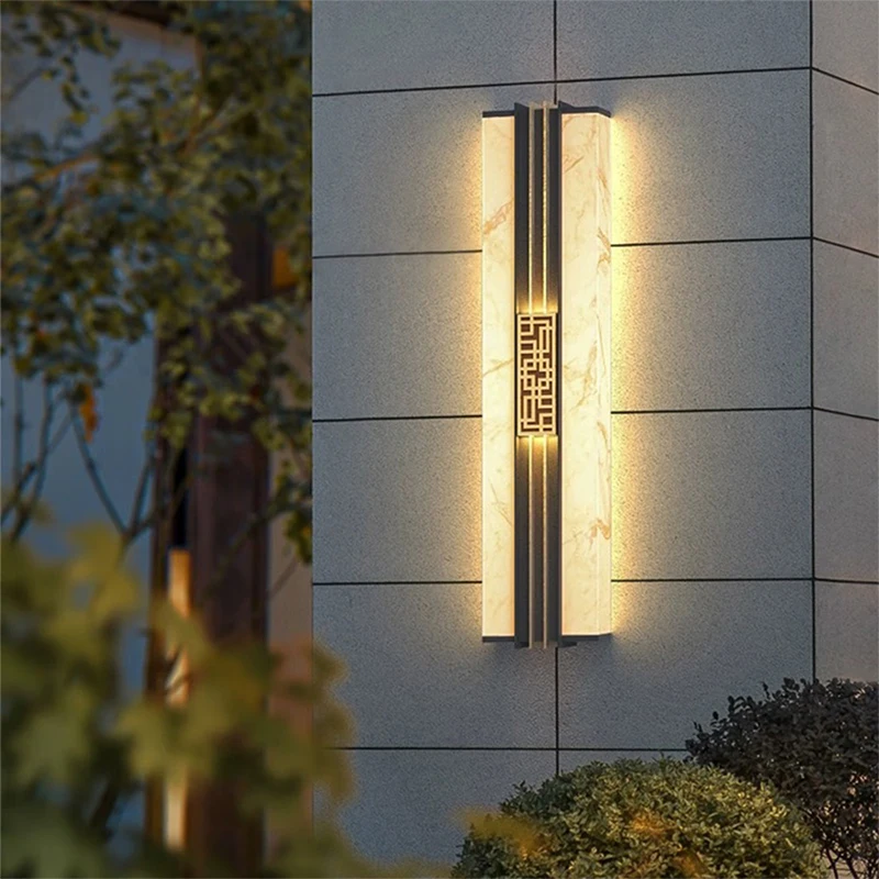 OUFULA Contemporary LED Outdoor Wall Lamps Electric Simplicity Waterproof Balcony Hallway Courtyard Villa Gate Hotel