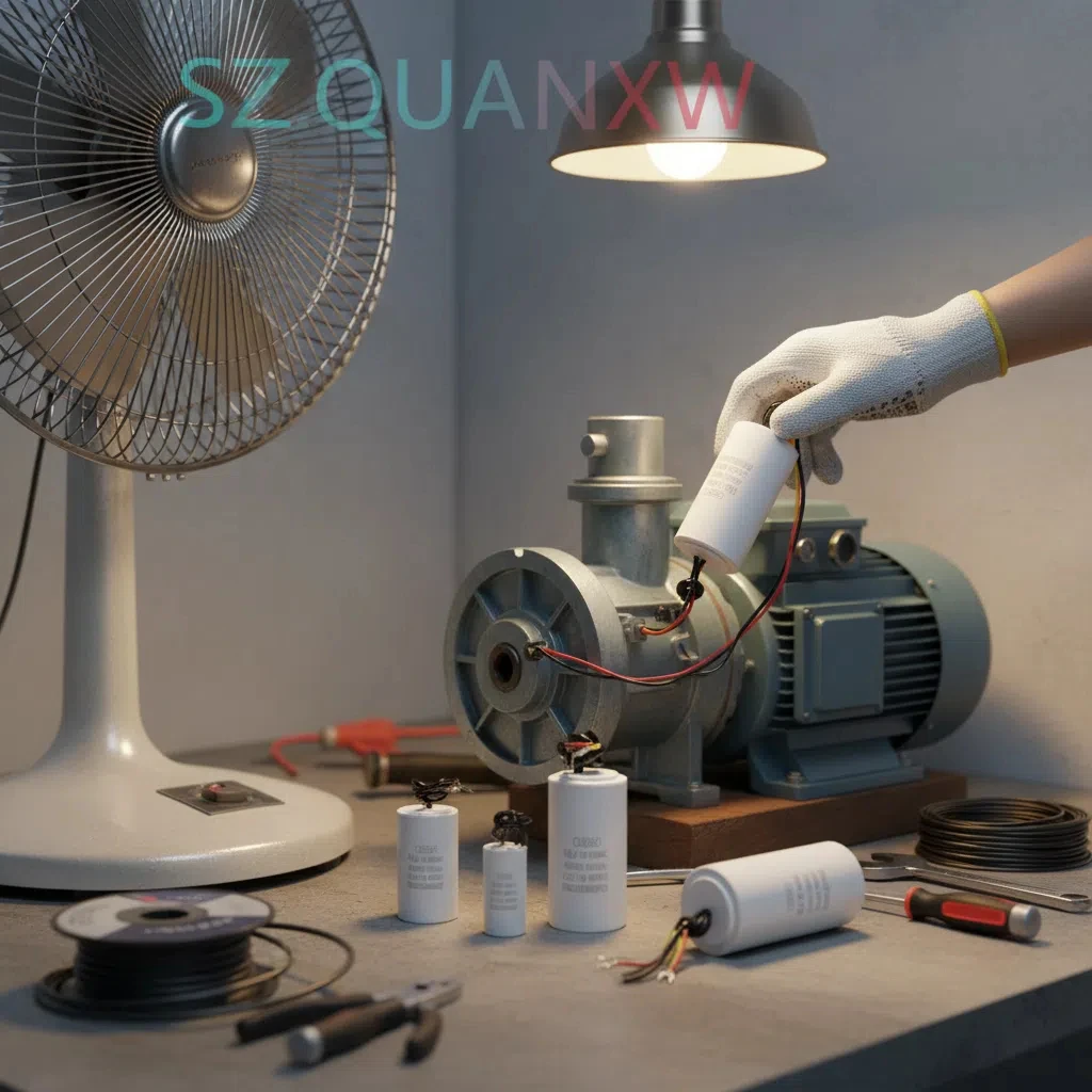 CBB60 450V AC Capacitores de funcionamento do motor Capacitor de partida 5% 1/1.5/2/3/4/5/6/8/10/12/14/15/16/18/20/25/30/40/45/70/80UF