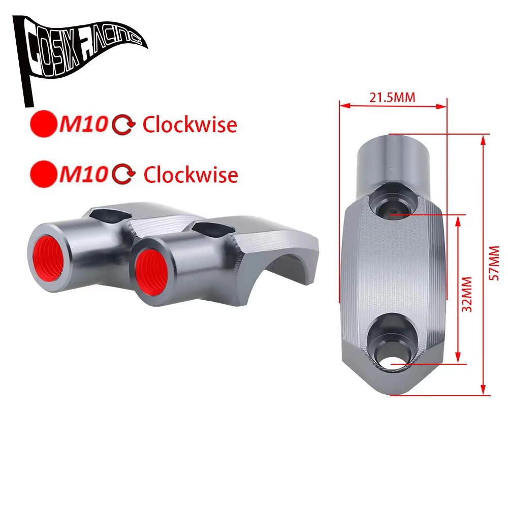 صالح ل BRUTALE 920E R DRAGSTER 800 RR F3 675 800 F4 1000 R S 312 R المقود مرآة الرؤية الخلفية محول حامل قوس العالمي