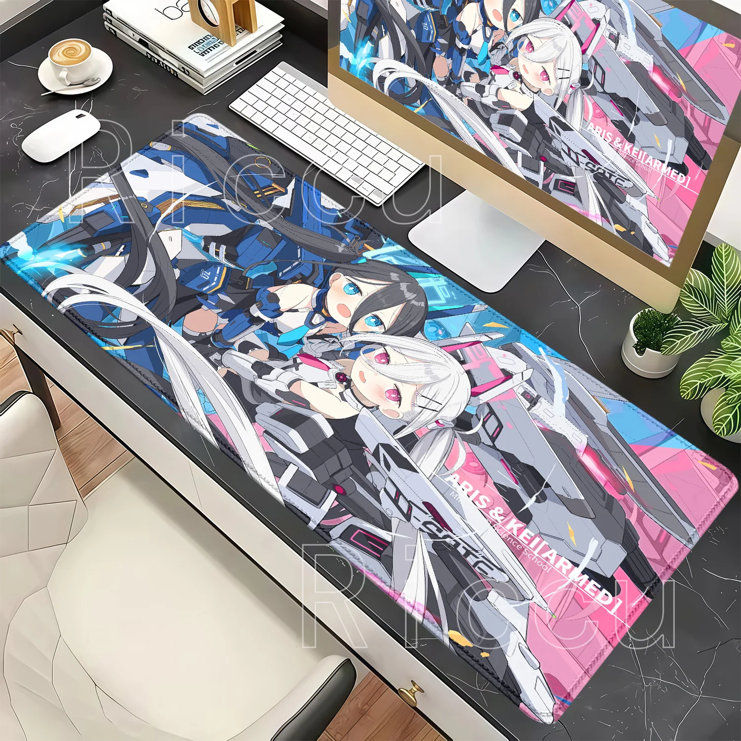 XXL Mousepad Tendo Kei Gaming  - Gaming Keyboard Blue recension och pris