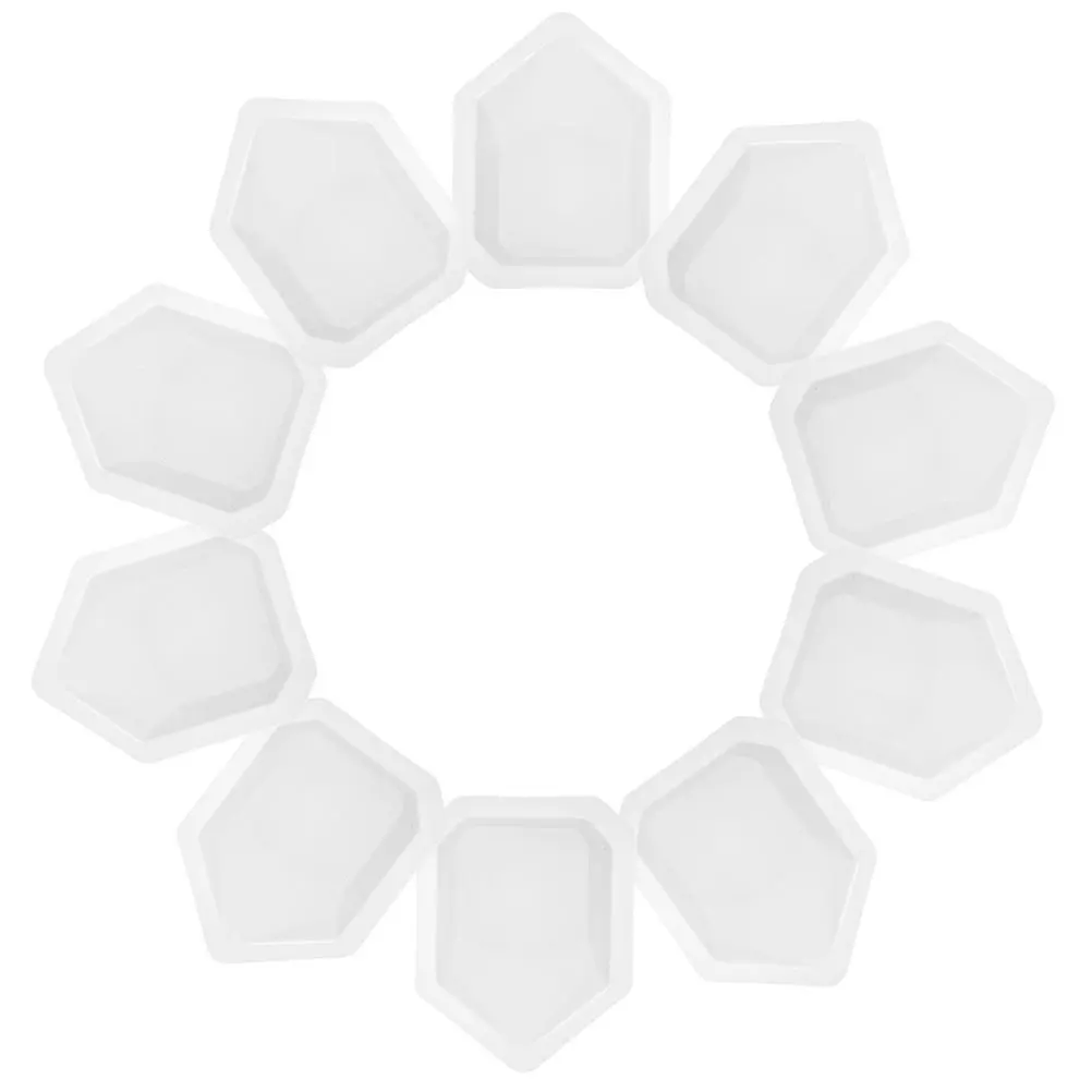 10pcs Boats Plastic Weighing Trays Reusable Lab Weighing Plates For Sample Measuring Precision Balance Pans Laboratory Equipment