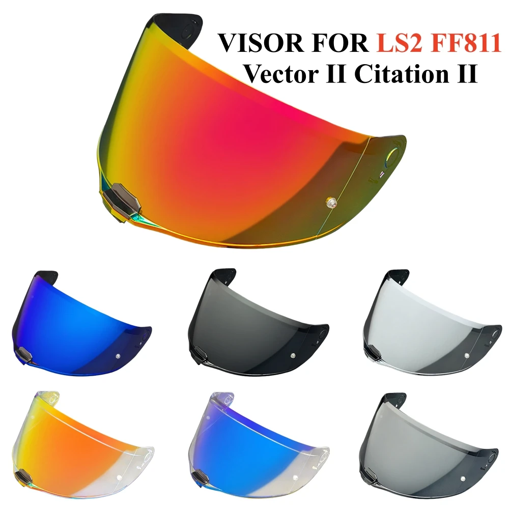 Visière de casque de Moto pour LS2 FF811 Vector II Citation II, lentille de pare-brise, lunettes de protection, accessoires de Moto