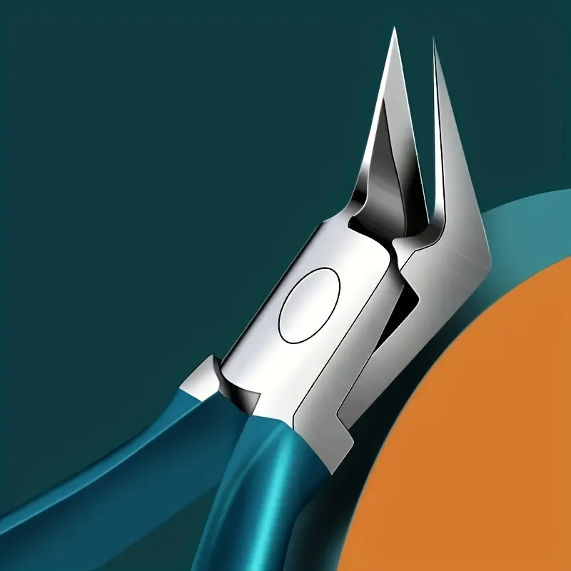 Coupe-ongles de précision Super tranchant en acier inoxydable, 1 pièce, adapté aux ongles incarnés et épais, manucure à domicile et relaxation des pieds