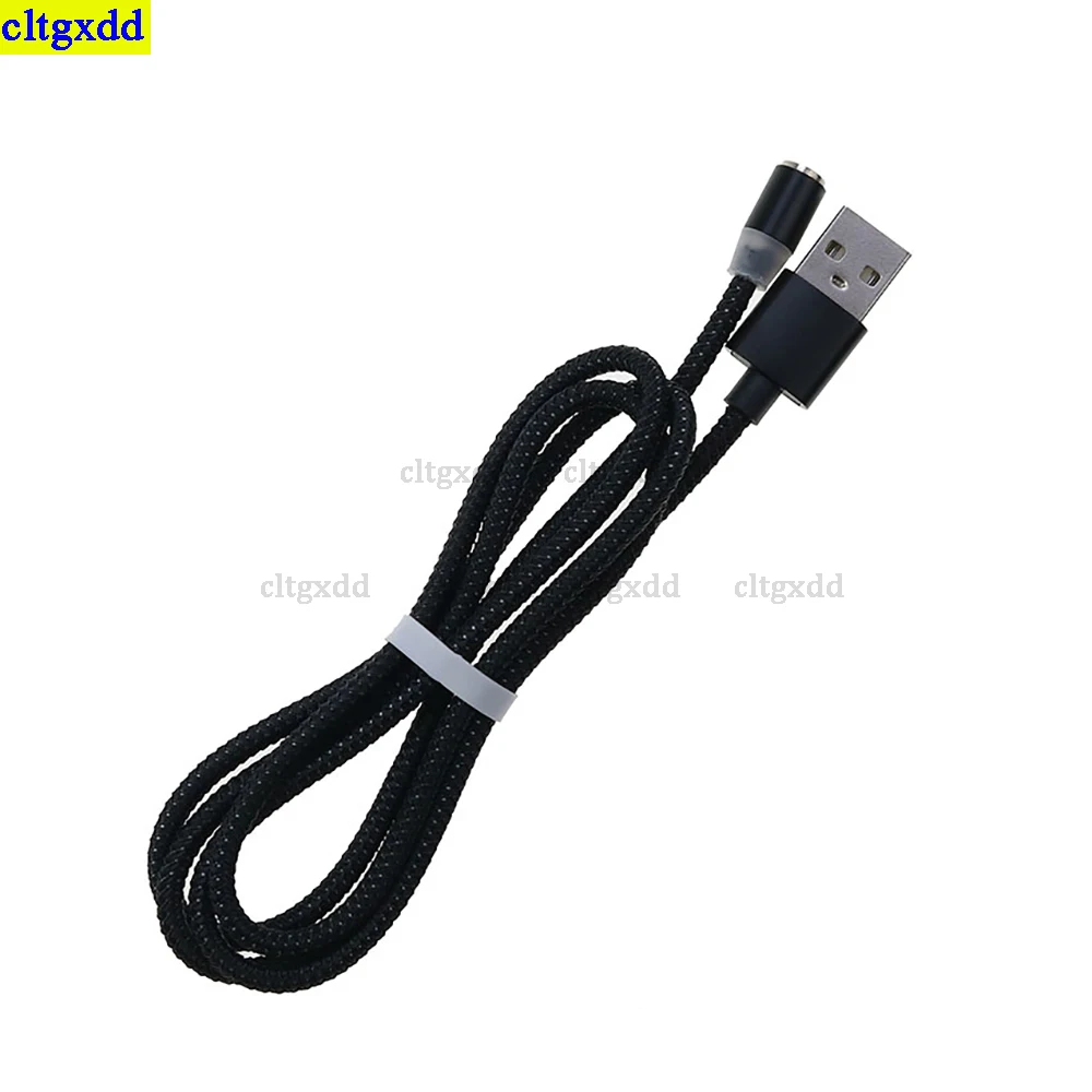 Cltgxdd 화웨이 샤오미 휴대폰용 마그네틱 데이터 케이블, 미니 USB C 타입 마그네틱 충전 케이블, 1 개