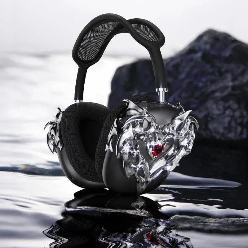 สําหรับ Sony XM5 หูฟังสําหรับ Airpods Max Y2k กระจกตกแต่งหูฟัง Airpods Max สิ่งที่แนบมาอุปกรณ์เสริม