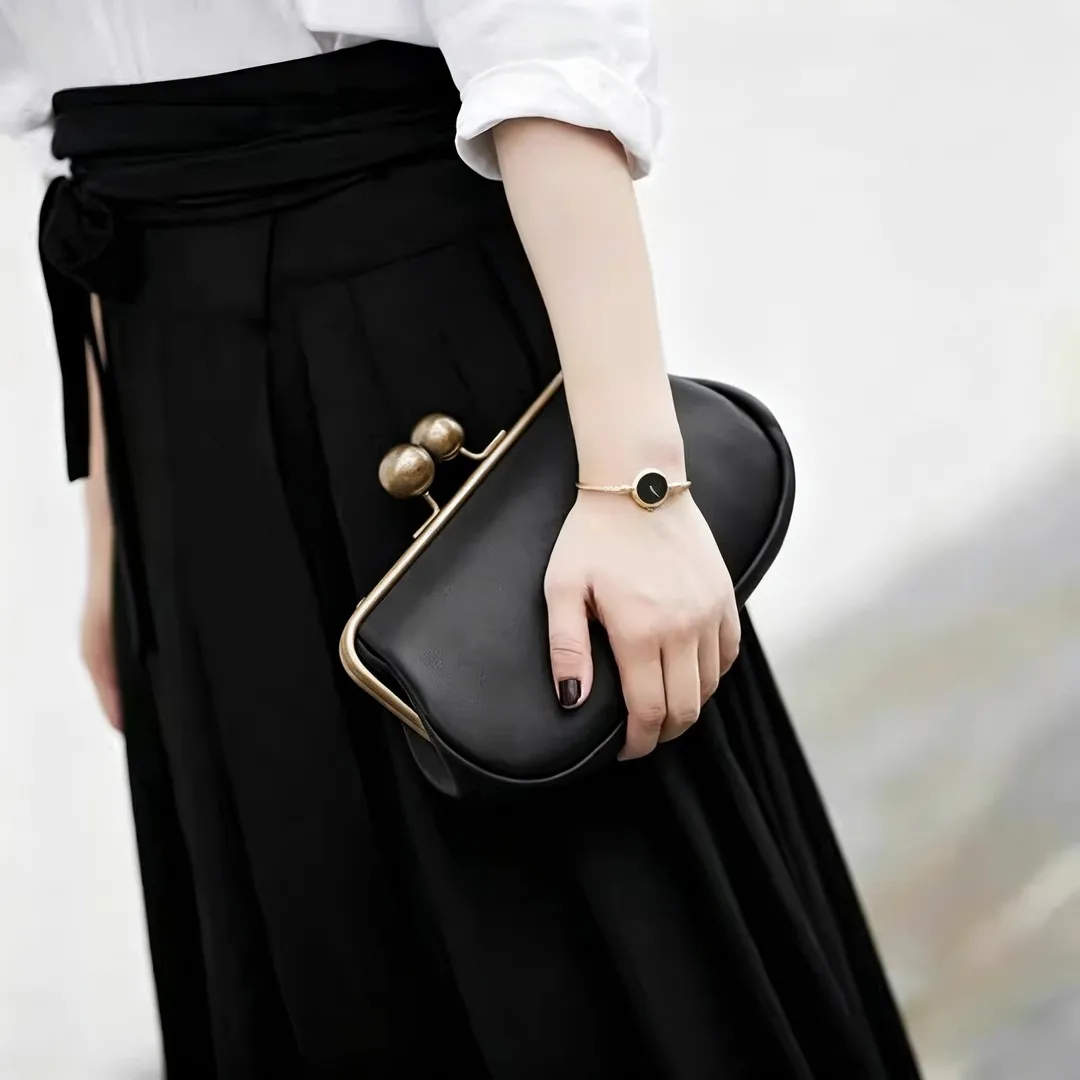 24cm Big Knob Head Bag Purse Frame Women Clutch Materials Handcraft Hardware Accessories Ball Marriage Glue In Wallet Mold