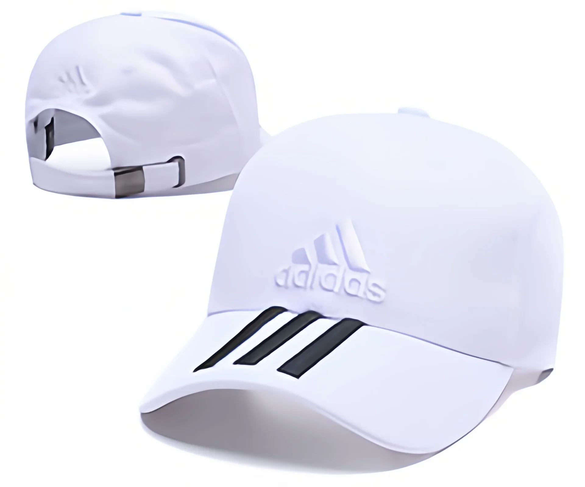 Gorra de béisbol deportiva con logotipo clásico Adidas para parejas de hombres y mujeres adecuada para la circunferencia de la cabeza 52-58