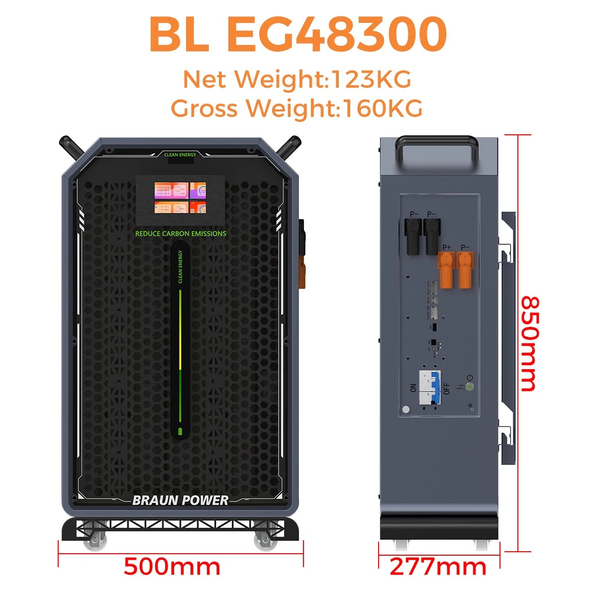 Hot Sales Energy Storage Stackable Lifepo4 Battery Akku 51.2V 20kw 30kw 40kw 200ah 280ah 300ah 48V Lithium Ion Battery with BMS