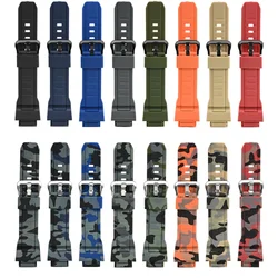 Camouflage Strap for Casio G-Shock GW-9400 GW-9300 G-9300 Replacement Rubber Resin Waterproof Watch Band Bracelet Accessories