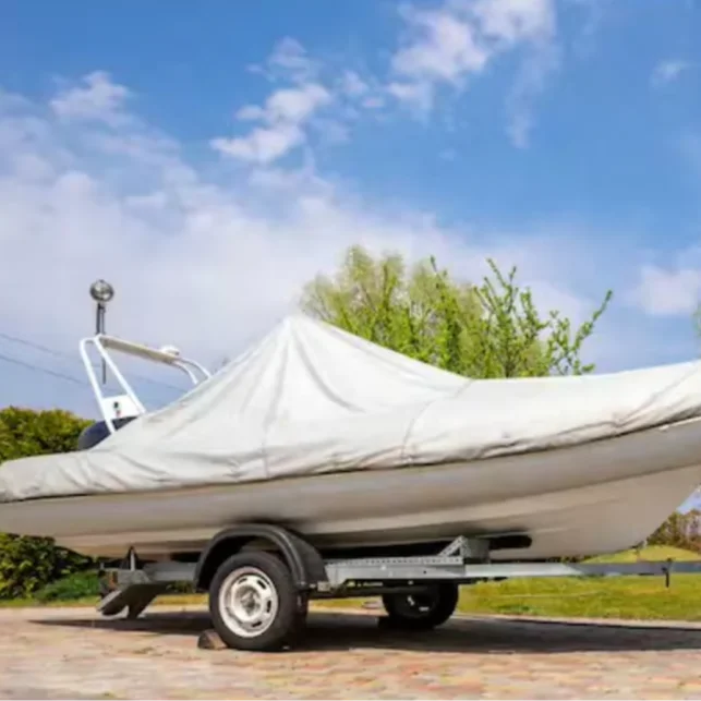 

Boat Cover Tarpaulin Waterproof Heavy UV Resistant Universal Fit for Yacht Sailboat Pontoon Marine Outdoor Protection