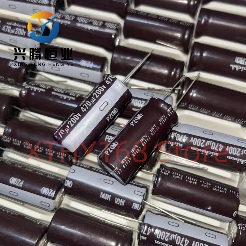 

5 шт. 470 мкФ 200 В электролитический конденсатор 200 В 470 мкФ 18X40 PZ 105 градусов