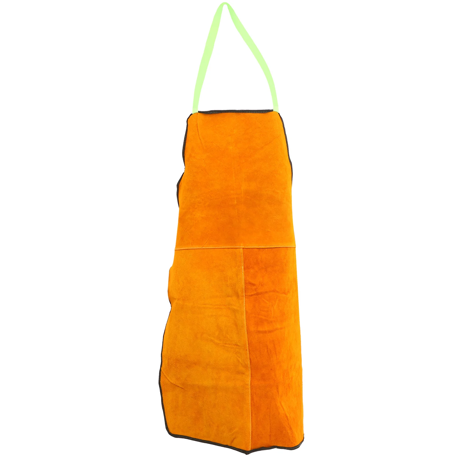 Apron for Men Welding Bib Work Thicken Coat Orange Protective Clothing Grease Proofing Man