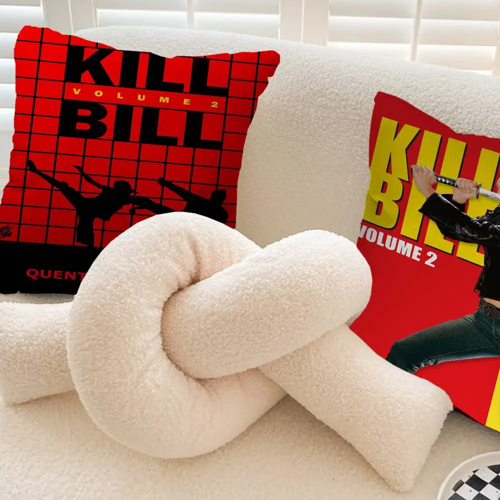 Classic Fiction Movie Kill Bill Cushion Cover Polyester Sofa Cushions Decorative Throw Pillows Home Decoration Pillowcover