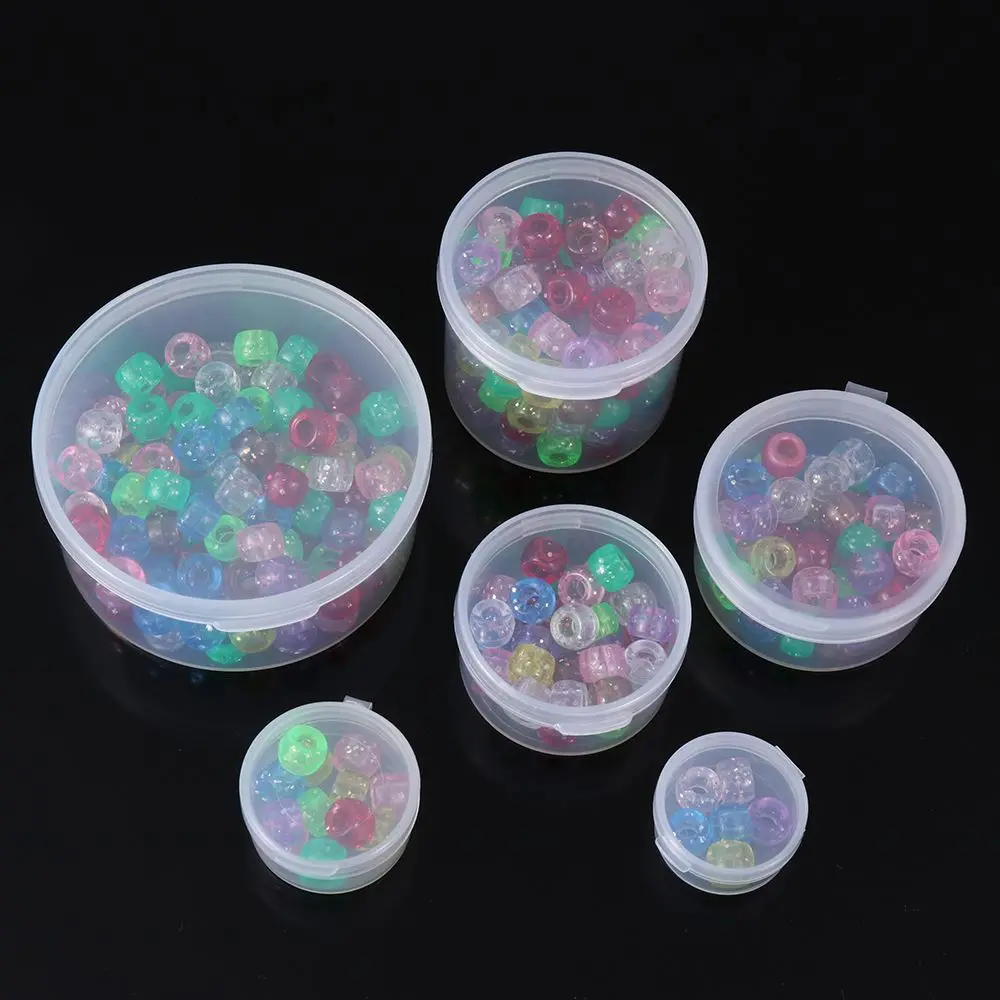 Transparent Hardware Case Nail Art Screw Storage Jewelry Organizer Case Small Storage Box Beads Container Pill Chip Box