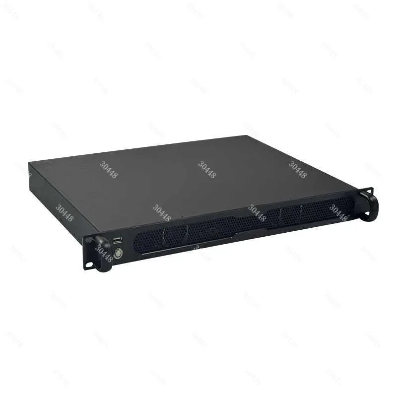 19-inch 1u Industrial Pc Chassis Rack Mount Aluminum Panel Itx Motherboard Industrial Computer Server