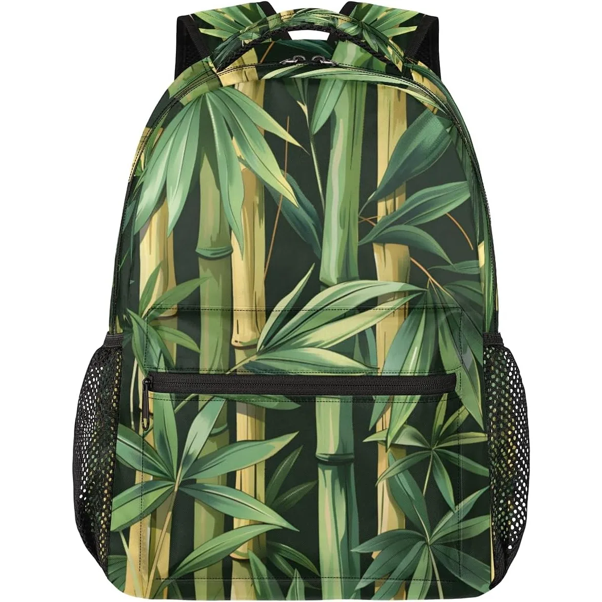 

Зеленый растительный дорожный рюкзак для ноутбука, легкая компьютерная рабочая сумка для медсестры, учителя, повседневный рюкзак для женщин и мужчин